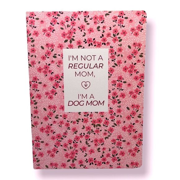 NWT Wool + Pepper Co. I’M NOT A REGULAR MOM, I’M A DOG MOM Notebook - Picture 1 of 5